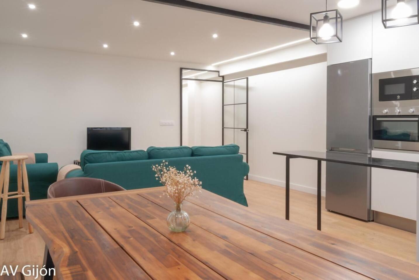 Apartamento La Playa 17 Gijón Exterior foto