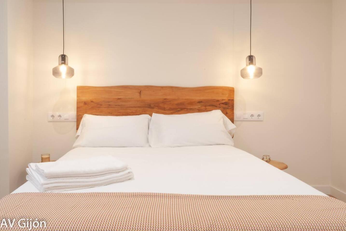 Apartamento La Playa 17 Gijón Exterior foto